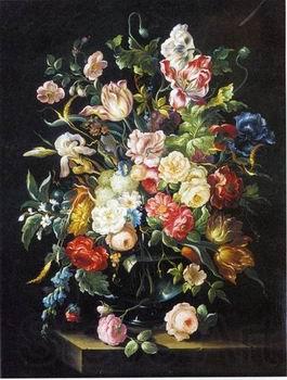 unknow artist Floral, beautiful classical still life of flowers 010